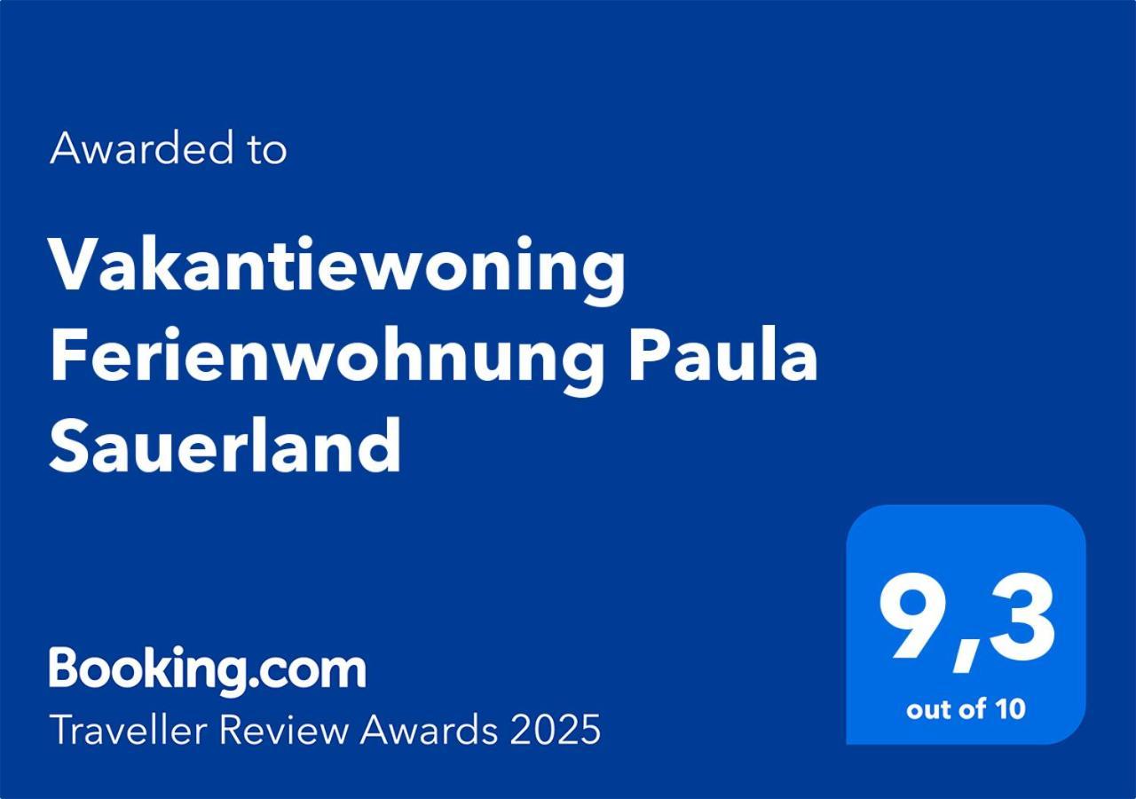Vakantiewoning Ferienwohnung Paula Sauerland Schmallenberg Exteriér fotografie